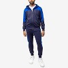CULTURA Men's Zip Up Hoodie Track Suit - 3 of 4