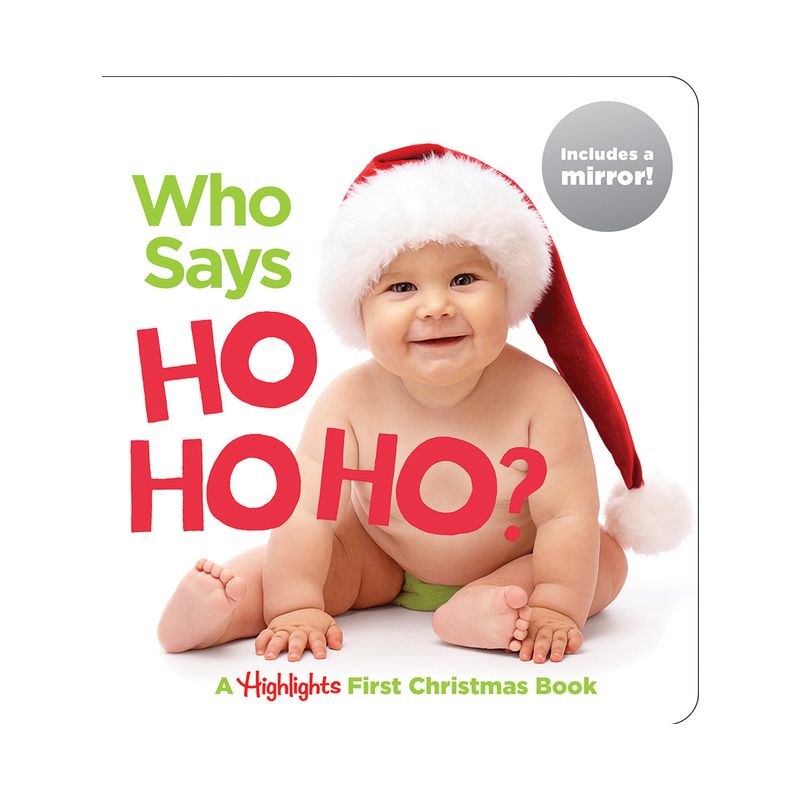 Who Says Ho Ho Ho? - (Highlights Baby Mirror Board Books) (Board Book), 1 of 2