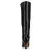 Journee Womens Elara Medium and Wide Width Knee High Dress Boots - 3 of 4
