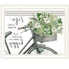 HomeRoots DO THAT WHICH MAKES YOU HAPPY White Framed Print Wall Art - 4 of 4