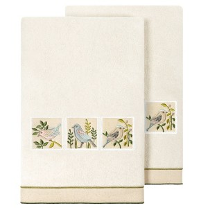 Belinda Design Embellished Towel Set - Linum Home Textiles - 1 of 4