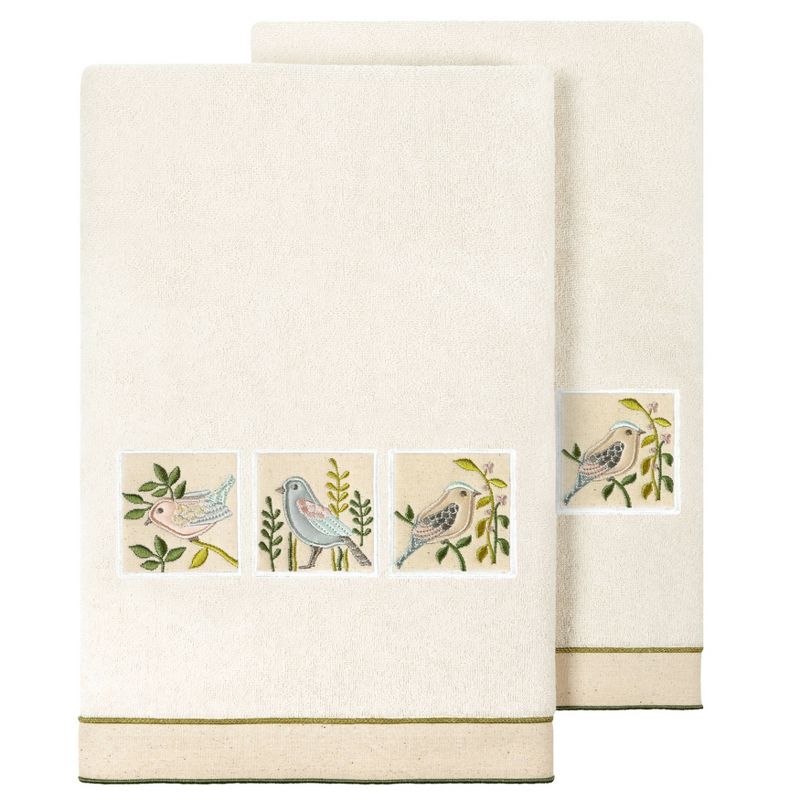 Belinda Design Embellished Towel Set - Linum Home Textiles, 1 of 6