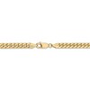 Black Bow Jewelry 4.3mm, 14k Yellow Gold, Miami Cuban (Curb) Chain Bracelet - 3 of 4