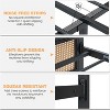 homfan Rattan Bed Frame with Headboard, Boho Cane Platform Bed Frame with Strong Metal Slat, Noise Free, No Box Spring Needed - 4 of 4