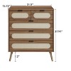 Vynxaria 5-Drawer Accent Cabinet - Stylish Storage for Living Room, Bedroom, Dining Room, and Study. - 3 of 4