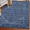 ReaLife Rugs Machine Washable Padded Boho Traditional Lyle Rug Blue - 3 of 4