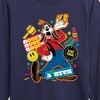 Boys' - Disney - Goofy Sticker Look Long Sleeve Graphic T-Shirt - 2 of 4