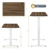Costway Electric Adjustable Standing up Desk Dual Motor w/ Controller - 2 of 4