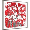 Amanti Art 30"x30" Snowdrops by Jenny Frean Framed Canvas Wall Art Print : Modern Botanical Lithograph, Polystyrene Frame - 2 of 4