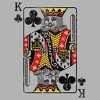 Junior's Lost Gods Queen of Clubs Distressed T-Shirt - 2 of 2
