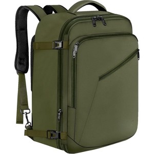 Expandable Carry On Travel Backpack, Waterproof Weekender Daypack for Men & Women - 1 of 4