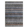 5x7 Washable Area Rug Distressed Geometric Print Mat Living Room Foldable Thin Rug Indoor Non Slip Carpet Non-Shedding Vintage - 2 of 4