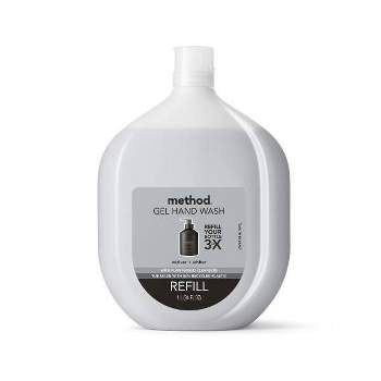 Method Vetiver + Amber Gel Hand Soap Refill - 34 fl oz