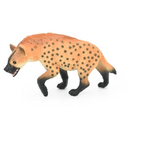 Collectible Wildlife Gifts | Hyena Toy, Hyaena, Laughing, Animal,  Realistic Rubber Figure, Model, Animal, Hand Painted Figurines,   4.5"   CH050 BB77 - 1 of 4
