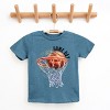 The Juniper Shop Basketball Game Day Hoop Youth Short Sleeve Tee - 2 of 4