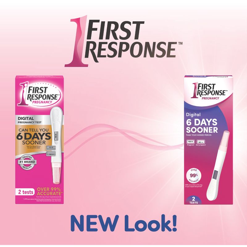 First Response Digital Pregnancy Test - 2ct, 4 of 11