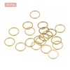 Unique Bargains Round Hollow Open Bezel Linking Ring for Jewelry Making 20 Pcs - 3 of 4