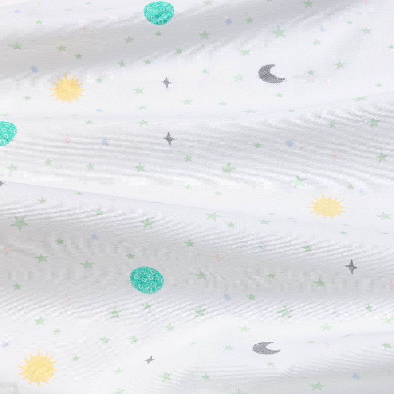 Fitted Crib Sheet Space - Cloud Island&#8482;, 4 of 6