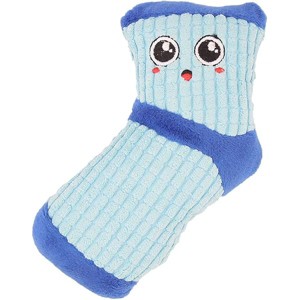 Squeaky Dog Toy, Plush, Blue - Funny Dog Chew Toys for Small Medium Dogs, Good for Dental Health - 1 of 1