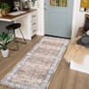 COZONY Washable Vintage Oriental Area Rug, Low Pile Non-Shedding Soft Carpet for Bedroom Living Room Dining Room - 4 of 4