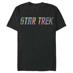 Men's Star Trek Tie-Dye Logo T-Shirt - 1 of 4