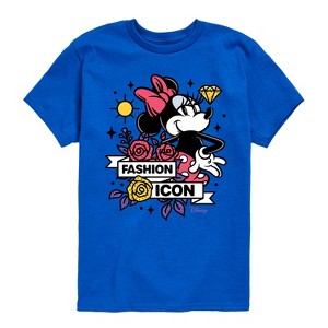 Boys' - Disney - Minnie Mouse is a Fashion Icon Short Sleeve Graphic T-Shirt - 1 of 4