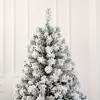 Karl Home Pre-lit Snow Flocked Christmas Tree - 3 of 4