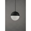 ET2 Lighting Half Moon 1 - Light Pendant in  Black - 2 of 4