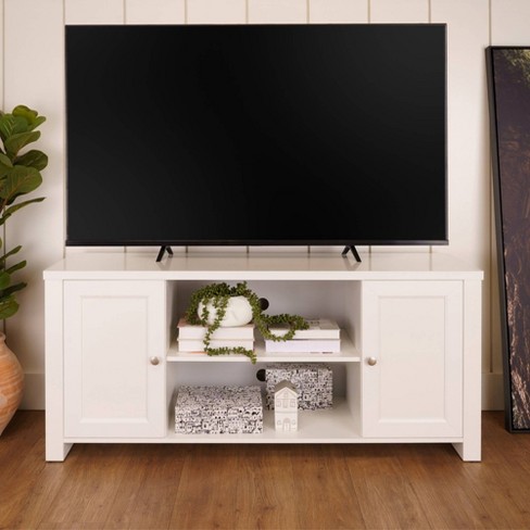 White tv sale stand target