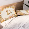 Deny Designs King Iveta Abolina Retro Florals 70s Cream Pillow Shams - 2 of 3