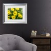 Trademark Fine Art - Harri Aho yellow field Matted Framed Art - 2 of 4