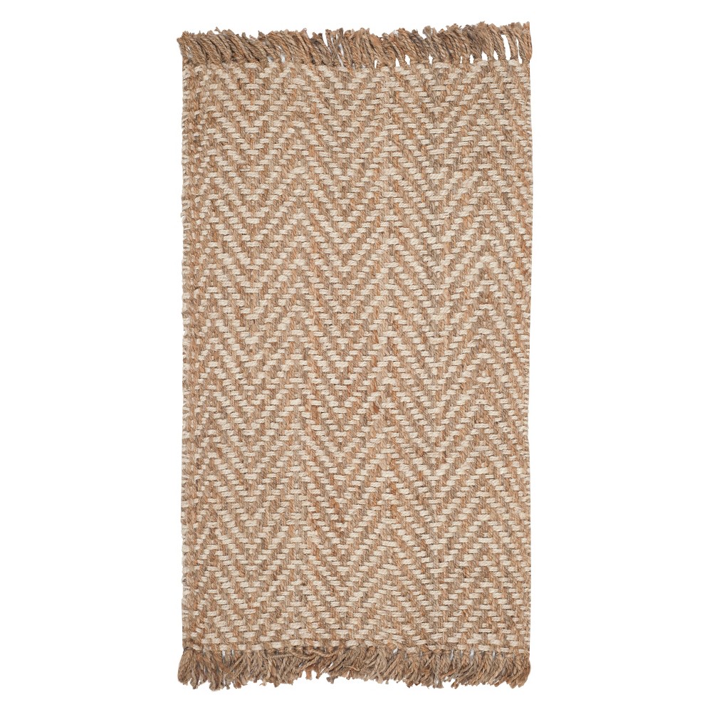 Halden Natural Fiber Accent Rug - Bleach / Natural (3' X 5') - Safavieh