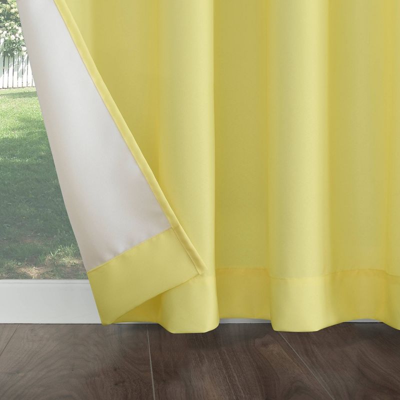 Sailor Indoor/Outdoor UV Protectant Room Darkening Grommet Top Curtain Panel - Sun Zero, 4 of 7