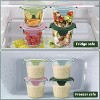 4-Pack 23oz Airtight Glass Meal Prep Containers with Lids, 3-Cup, Heat-Resistant - 4 of 4