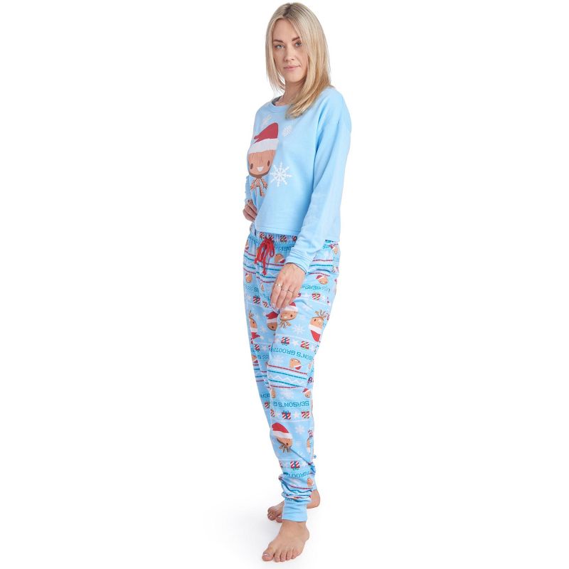 Marvel Avengers Groot Christmas Girls Fleece Pajama Shirt and Pajama Pants Adult , 2 of 5