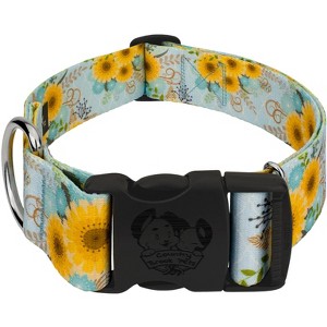 Country Brook Petz 1 1/2 Inch Deluxe Dog Collar - Spring Collection - 1 of 4