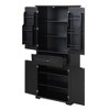 NicBex 72.2"/72" Bathroom Storage Cabinet with Doors and Drawer,Bathroom Floor Cabinet with Adjustable Shelves,Storage Cabinet for Kitchen,Office - 2 of 4