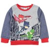 Seven Times Six PJ Masks Boys' Wings Stripes Shields Pullover and Jogger 2 Piece Outfit Set Multicoloured - image 2 of 4