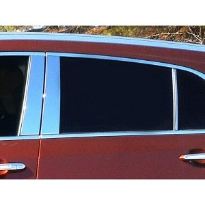 QAA is Compatible with 2019-2020 Cadillac XT4 6 Piece Stainless Pillar Post Trim PP59211 - 1 of 4