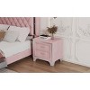 KTMBDW Nightstand, Mid Century Modern Side Table Bedroom with 2 Drawers, Small End Bedside Table for Living Room, Office Small Spaces - 3 of 4