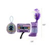 Catstages So Meowsome 90s Themed Catnip Cat Plush Toy - Purple - 3 of 4