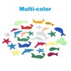 Unique Bargains Sea Fish Style Self-Adhesive Glitters Home Decor Card DIY Foam Stickers - 3 of 4