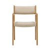 TOV Furniture Ari Performance Vegan Leather Dining Chair - Set of 2 in Cream - 4 of 4