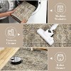 Washable Runner Rug Non Slip Floor Carpet, Low Pile Distressed Kitchen Rug, Non-Shedding Faux Wool Soft Rug, Vintage Printed Rug - 4 of 4