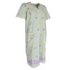 Elegant Emily Women's Floral Woven Seersucker Duster Gown - 2 of 3