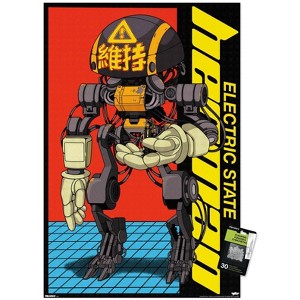 Trends International Netflix The Electric State - Herman by Tuff Luck Unframed Wall Poster Prints - 1 of 4