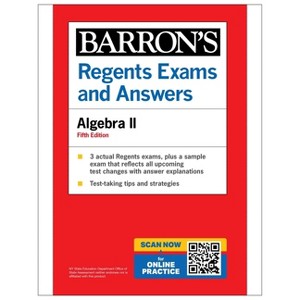 Regents Exams and Answers: Algebra II, Fifth Edition (Barron's New York Regents) - 5th Edition by  Gary Michael Rubinstein (Paperback) - 1 of 1