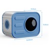 Dolonm  Small Indoor Cat House with Double Ventilation, Easy-Clean & Waterproof Pet Carrier for Home, Safe Space for Kittens & Multi-Cat Families - 3 of 4