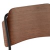 55 Downing Street Mael Modern Bentwood and Steel Chair - 3 of 4
