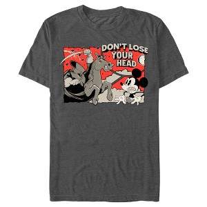 Men's Mickey & Friends Headless Horseman Don't Lose Your Head T-Shirt - 1 of 4